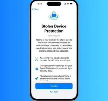 盐边苹果授权维修店分享被盗设备保护功能开启方法 