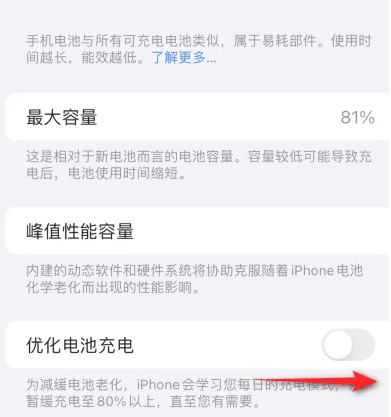 盐边苹果15维修分享iPhone15充电到80%就充不进电了怎么办 