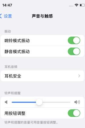 盐边苹果锁屏维修分享iPhone锁屏时声音忽大忽小调整方法