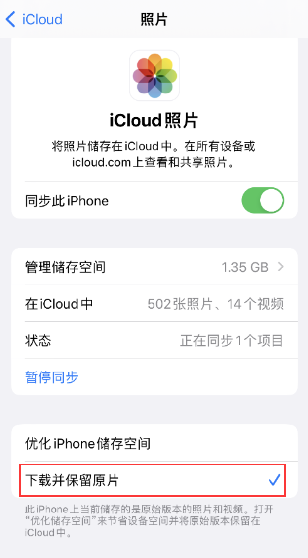 盐边苹果手机维修分享iPhone 无法加载高质量照片怎么办 