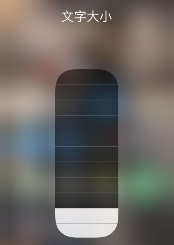 盐边苹果手机维修分享小技巧：在 iPhone 控制中心快速调节字体大小 